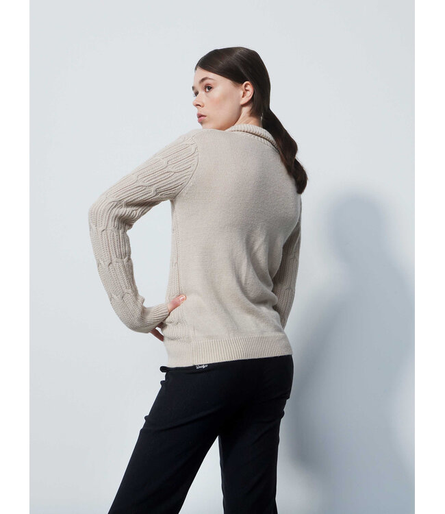 Daily Sports Daily Sports Olivet Long Sleeve Pullover Windstopper Beige