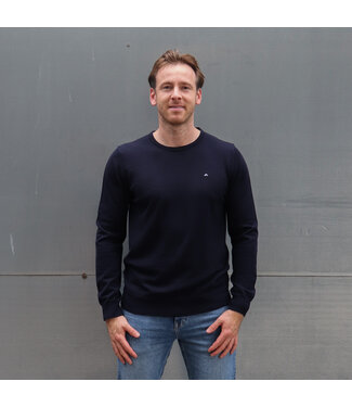 J. Lindeberg J. Lindeberg Heren Lyle True Merino Knit Navy