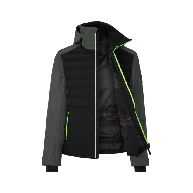Fire + Ice Heren Ivo 4-Way Stretch Ski Jacket Black