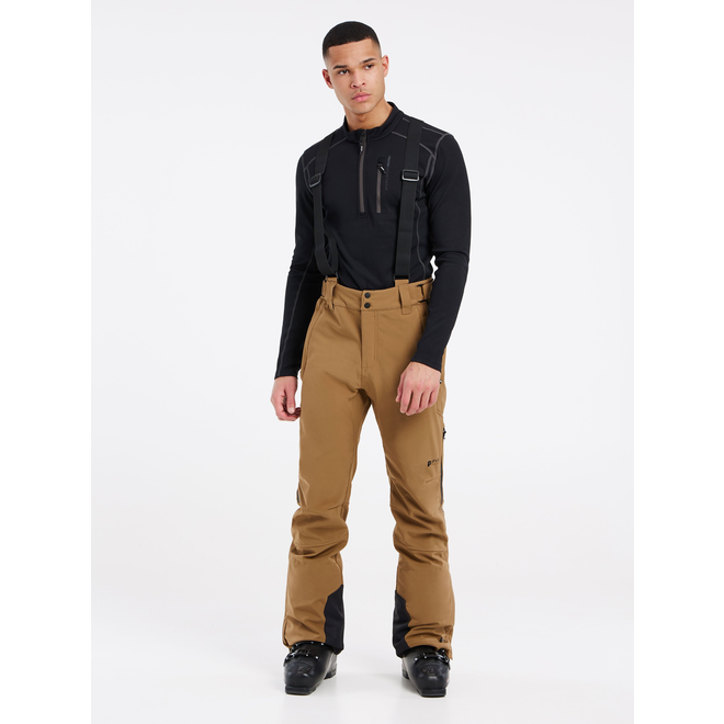 Protest Heren Hollow Softshell Ski Pants Sandy Brown