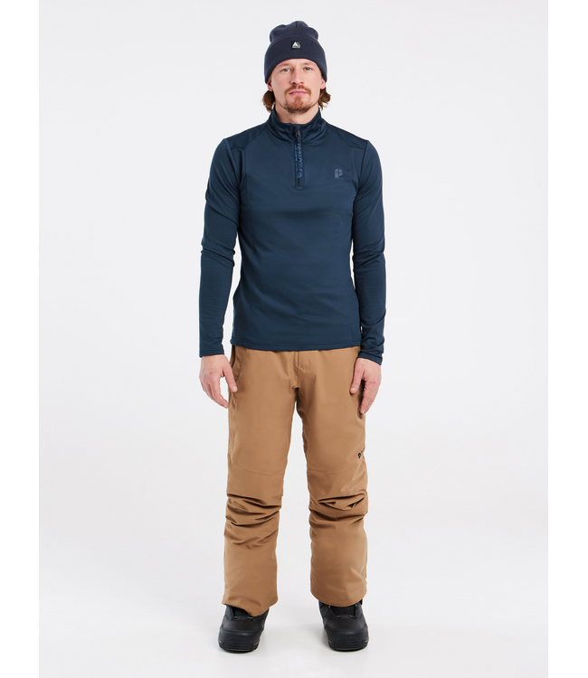 Protest Heren Will 1/4 Zip Pully Blue Nights