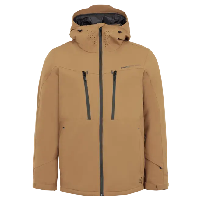 Protest Heren Timo Ski Jacket Sandy Brown