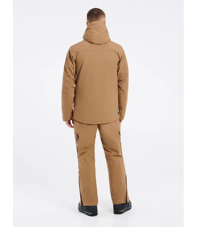 Protest Heren Timo Ski Jacket Sandy Brown