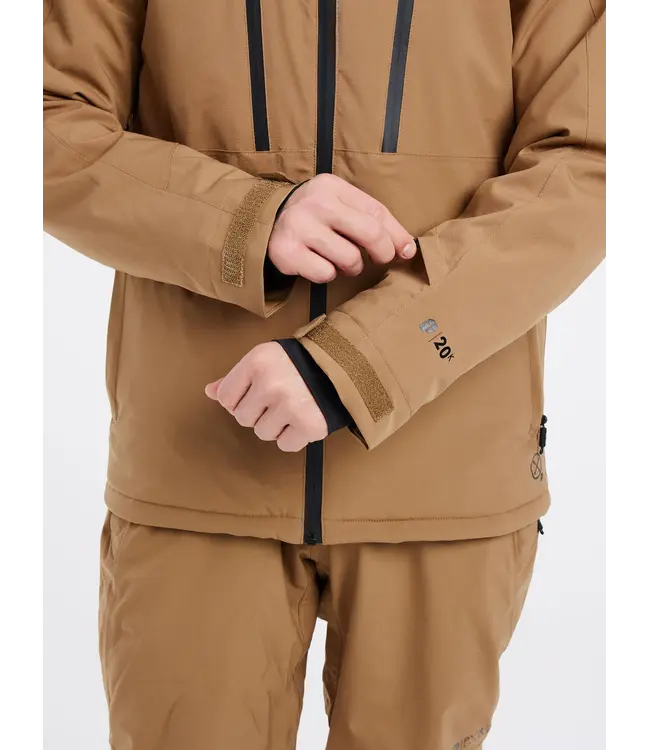 Protest Heren Timo Ski Jacket Sandy Brown
