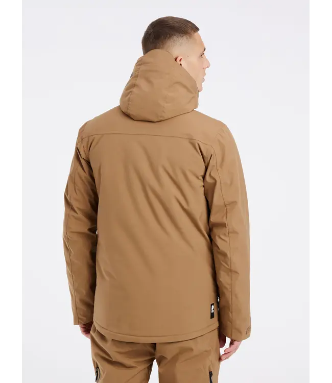 Protest Heren Timo Ski Jacket Sandy Brown