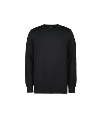 Airforce Airforce Heren Knitwear Round Neck True Black