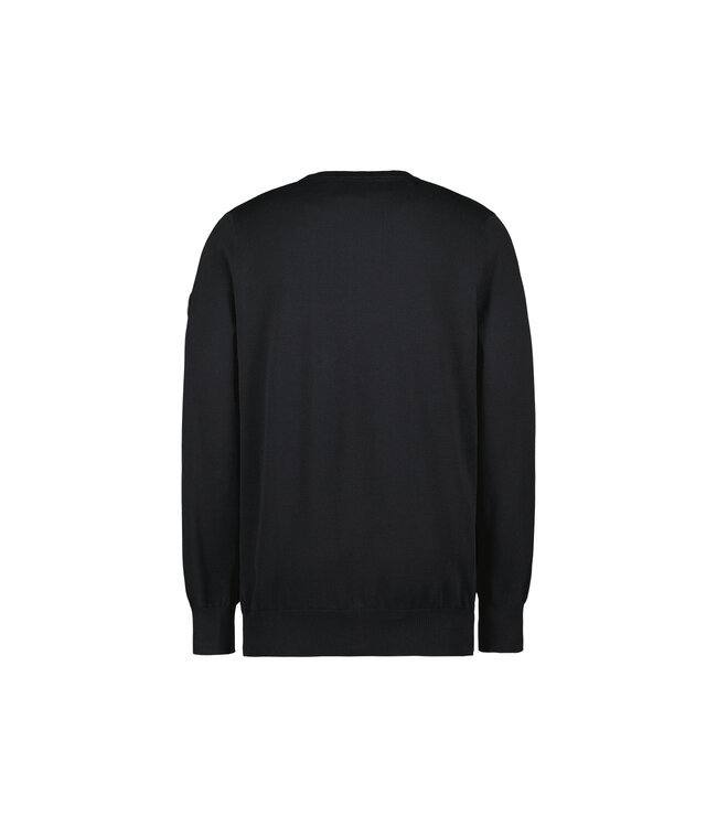 Airforce Airforce Heren Knitwear Round Neck True Black