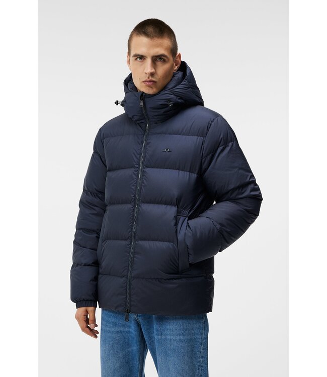 J. Lindeberg J. Lindeberg Heren Barrell Down Jacket  Navy