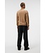 J. Lindeberg J. Lindeberg Heren Kiyan Quarter Zip Sweater Chipmunk Melange