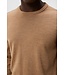 J. Lindeberg J. Lindeberg Heren Lyle Merino Crew Neck Knit Chipmunk Melange