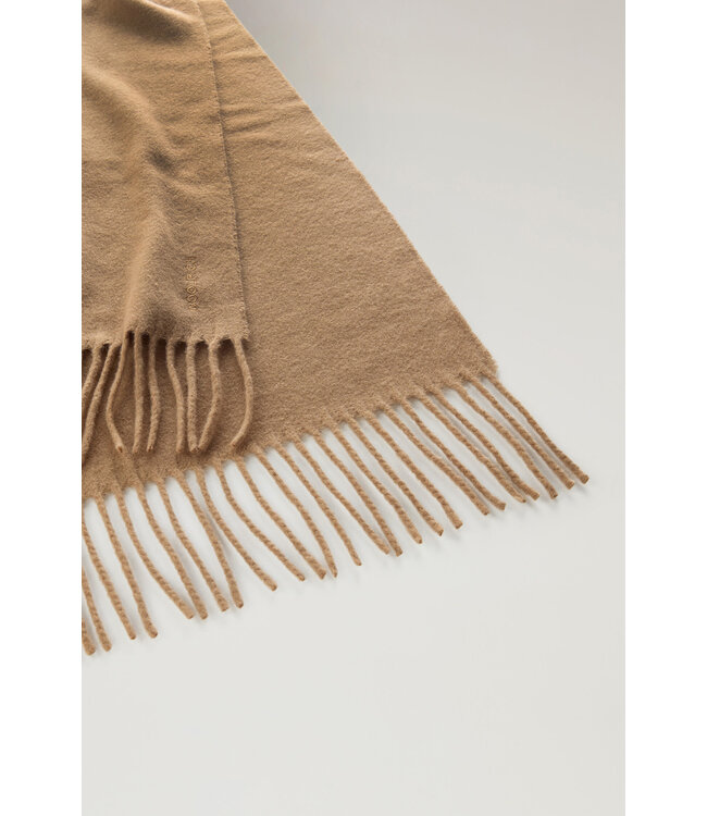 Woolrich Woolrich Dames Cashmere Scarf Camel