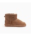 Warmbat Warmbat Wallaby Kids Suede Boot Cognac