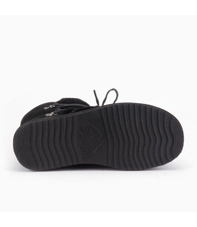 Warmbat Warmbat Moonbi Dames Suede Boot Black