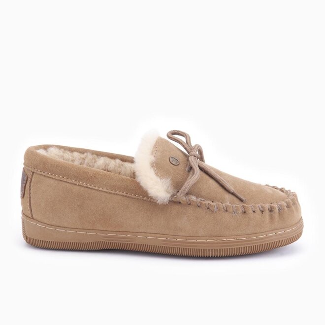 Warmbat Koala Dames Suede Camel