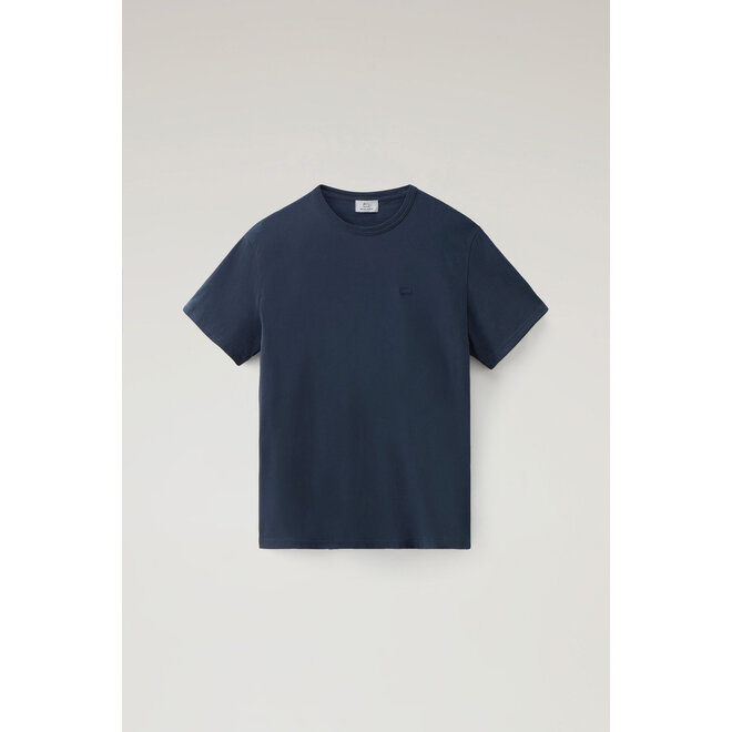 Woolrich Heren Sheep Tee Melton Blue