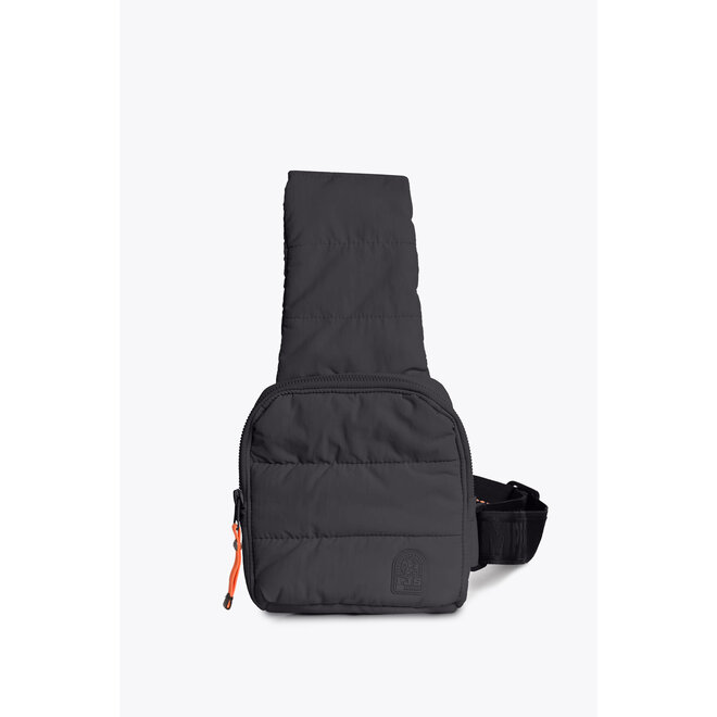 Parajumpers One Shoulder Puffer Bag Black