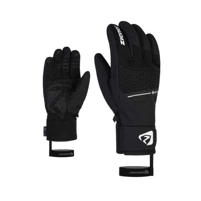 GRANIT GTX AW Glove Ski Alpine 100% Sheep Leather Black
