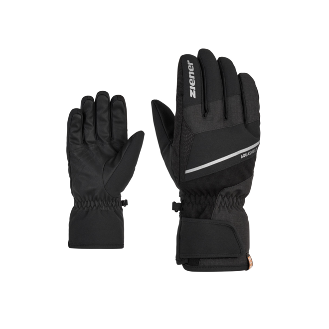 Ziener Gezim AS(R) Glove Ski Alpine 100% PES Black