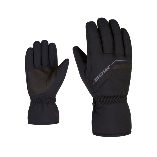 Ziener Grumas Glove Ski Alpine Zwart