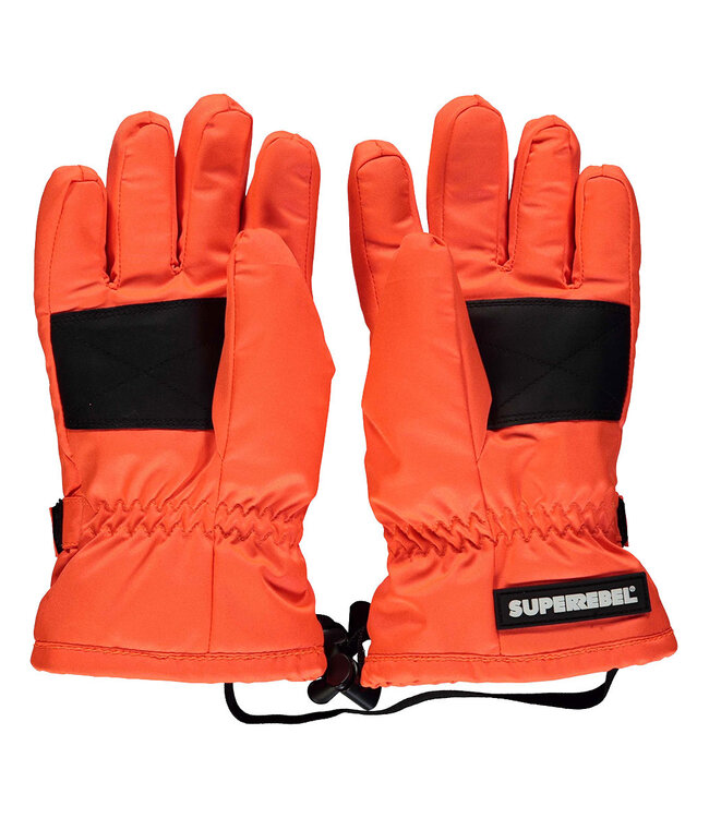 Superrebel Kidsgear Super Rebel Nutz Ski Glove Neon Orange