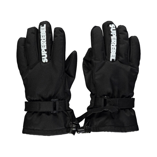 Super Rebel Nutz Ski Glove Black