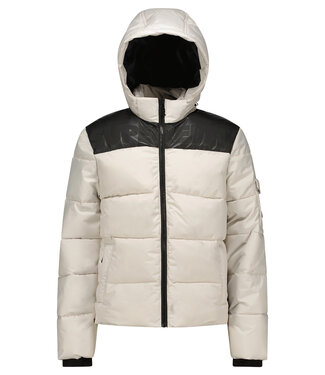 Superrebel Kidsgear Super Rbeel Boys Hunter Oil Cire Jacket Smokey Grey