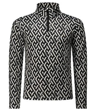 Superrebel Kidsgear Super Rebel Girls Pully All Over Graphic Black