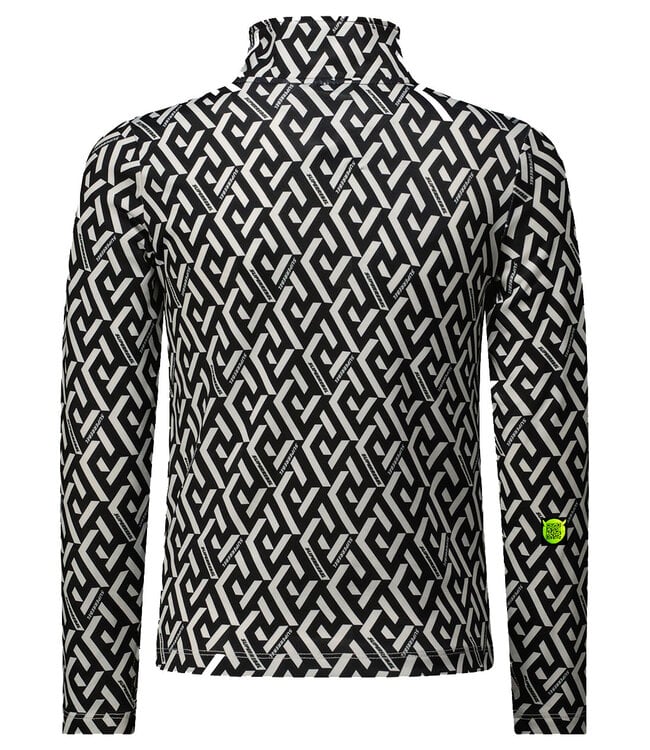 Superrebel Kidsgear Super Rebel Girls Pully All Over Graphic Black