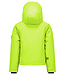 Superrebel Kidsgear Super Rebel Girls Twister Big Hooded Jacket Neon Yellow