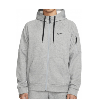 Nike Nike Men Therma Fit Fullzip Hoodie DK Grey