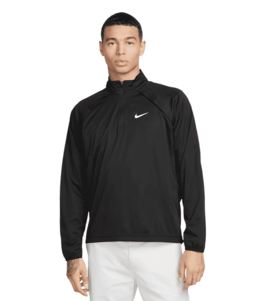 Nike Men REPEL TOUR Half Zip Jacket black John's Sport Shop