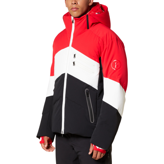 Bogner Heren Amon-D Ski Jacket Fast Red