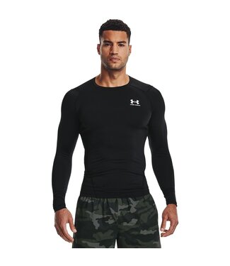 Under Armour Golf Under Armour HG Comp LS Black/White