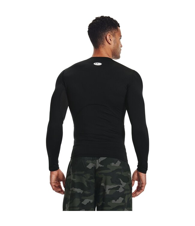 Under Armour Golf Under Armour HG Comp LS Black/White