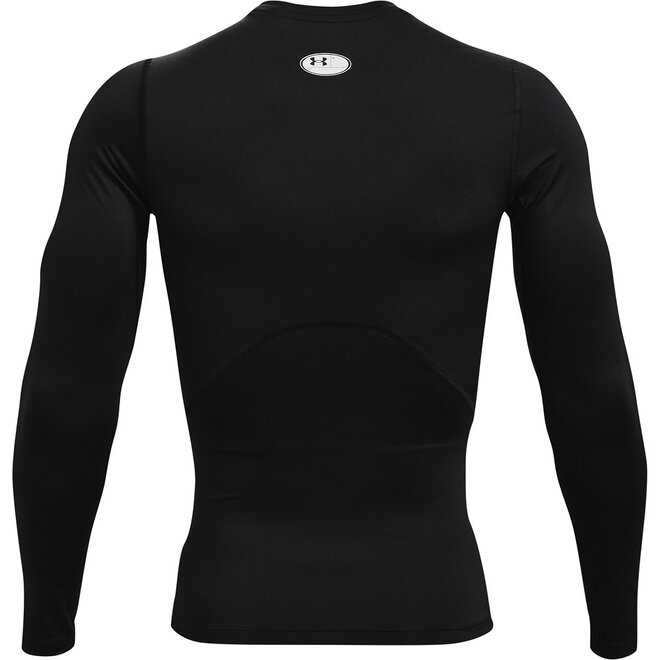 Under Armour HG Comp LS Black/White