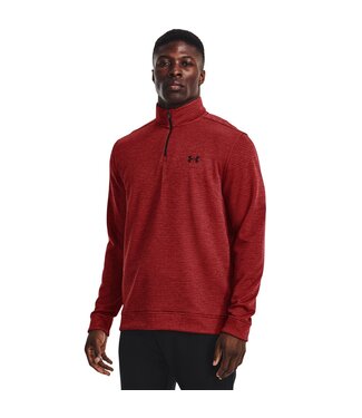 Under Armour Golf Under Armour Heren SweaterFleece QZ Red/Black