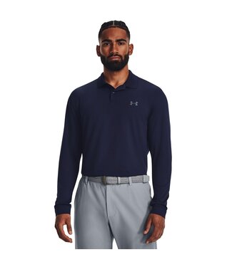 Under Armour Golf Under Armour Heren Performance 3.0 LS Polo Midnight Navy