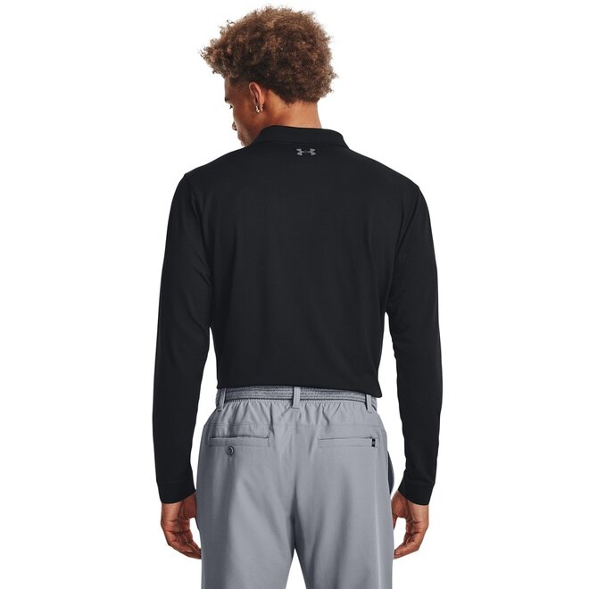 Under Armour Heren Performance 3.0 LS Polo Black