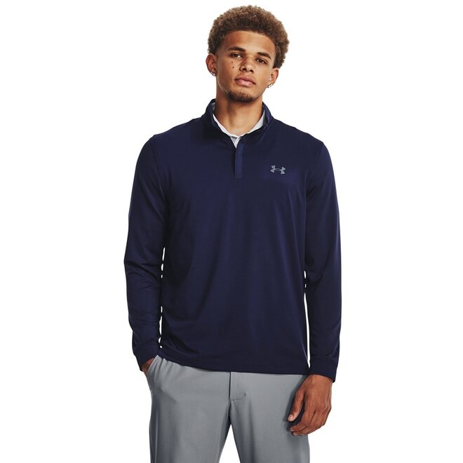 Under Armour Heren Playoff 2.0 1/4 Zip Midnight Navy/Pitch Grey