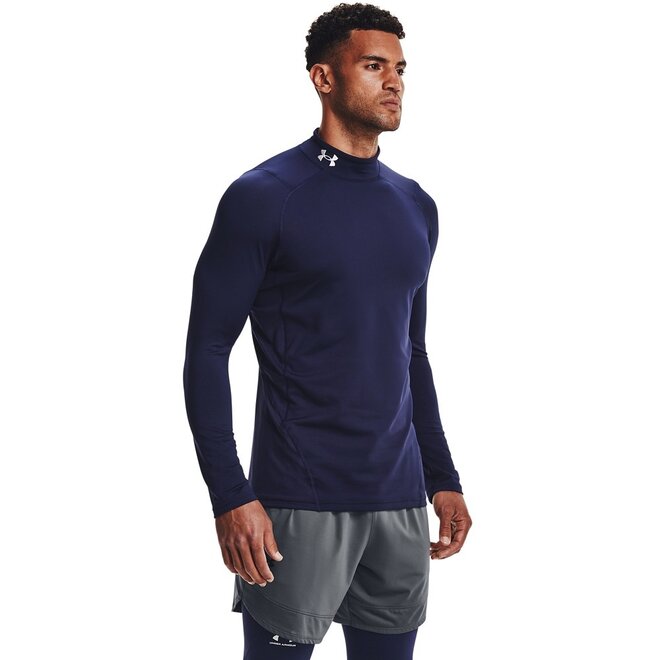 Under Armour Heren CG Fitted Mock Midnight Navy