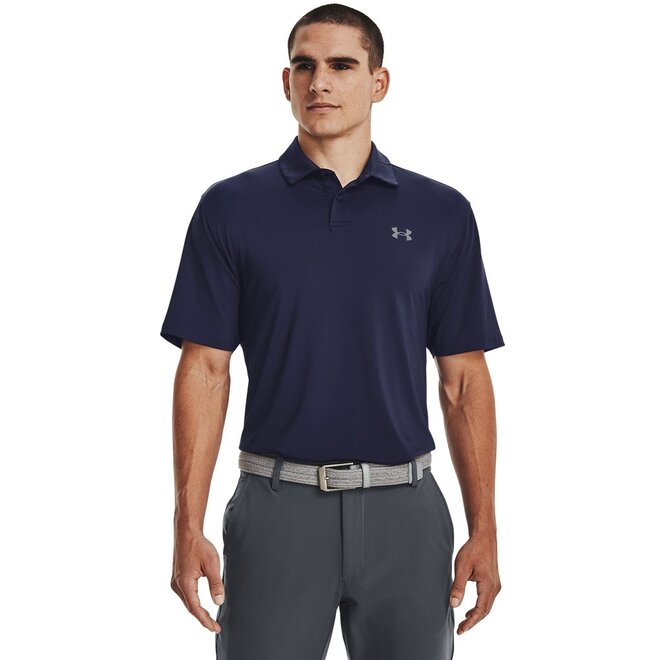 Under Armour Heren T2G Polo Midnight Navy/Gray