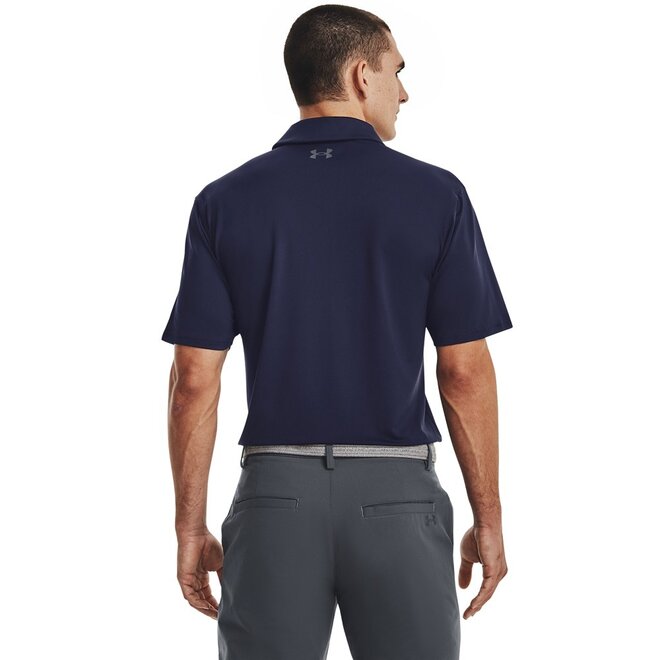 Under Armour Heren T2G Polo Midnight Navy/Gray