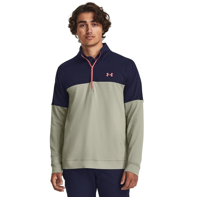 Under Armour Heren Storm Midlayer 1/2 Green/navy/Red