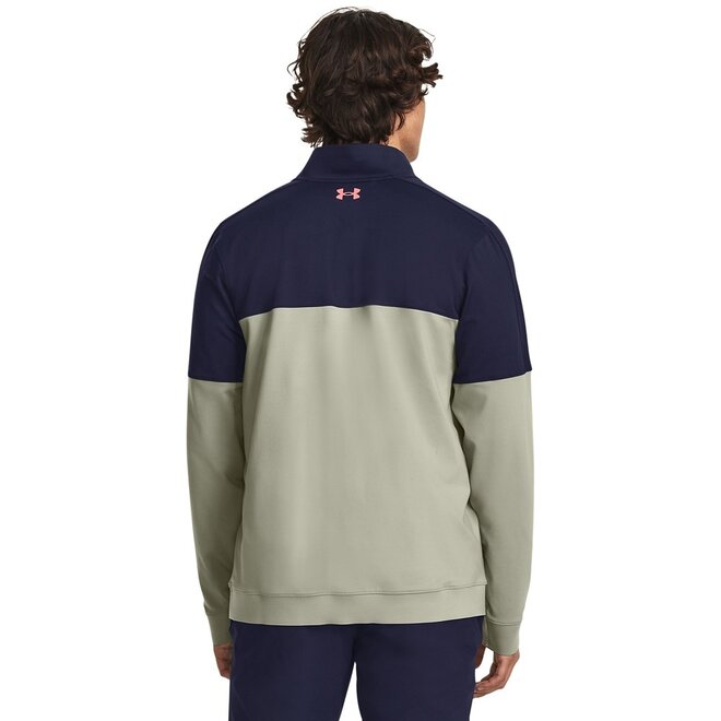 Under Armour Heren Storm Midlayer 1/2 Green/navy/Red