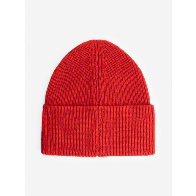 NIKKIE Round Patch Beanie One Size