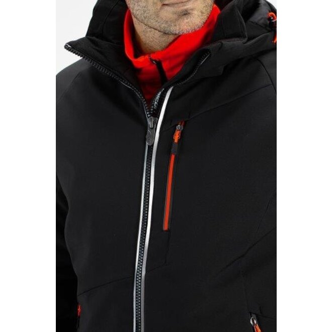 Falcon Heren Vectro Ski Jacket Black