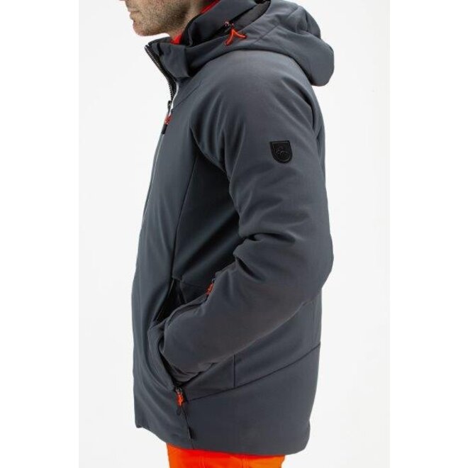 Falcon Heren Vectro Ski Jacket Thundercloud Grey