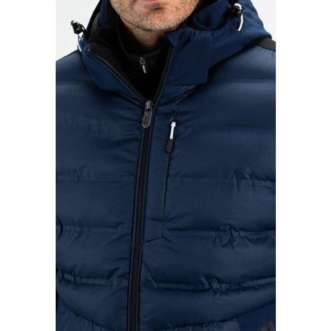 Falcon Heren Kane Ski Jacket Deep Navy Blue