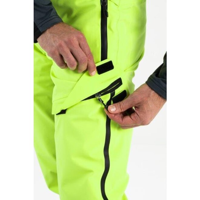 Falcon Heren Julio Ski Pants Faded Fluo Lemon