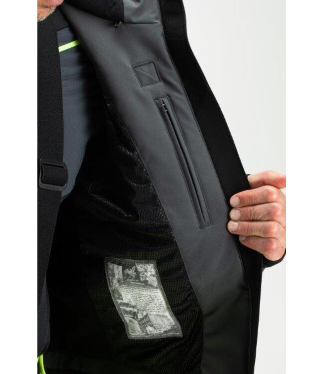 Falcon Falcon Heren Gabriel Ski Jacket Black